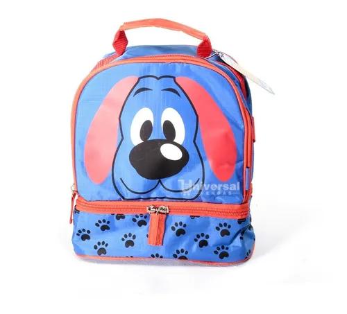 Bolsa Térmica Infantil Alça Cachorro Lancheira Zoo