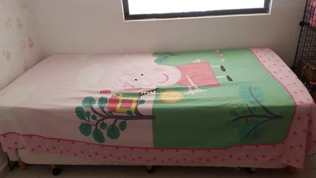 Cama box com bicama