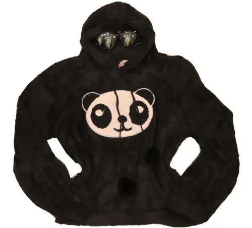 Casaco Blusa D Frio Infantil Menina Criança Moletom Panda