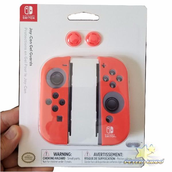 Case Original Controle Nintendo Switch Silicone Vermelho Pdp