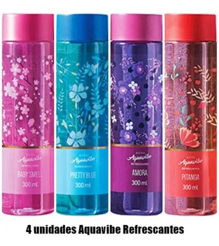 Colônia Refrescantes Aquavibe Avon 300 Ml Kit 4