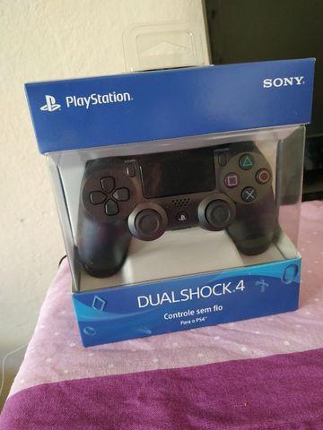 Controle Dualshock 4 - Playstation 4 - Preto Metálico