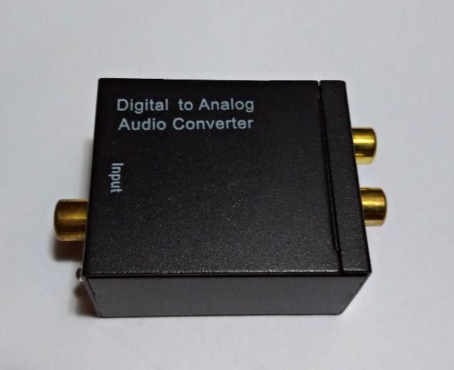 Conversor Áudio Optico Digital P/ Rca Analógico
