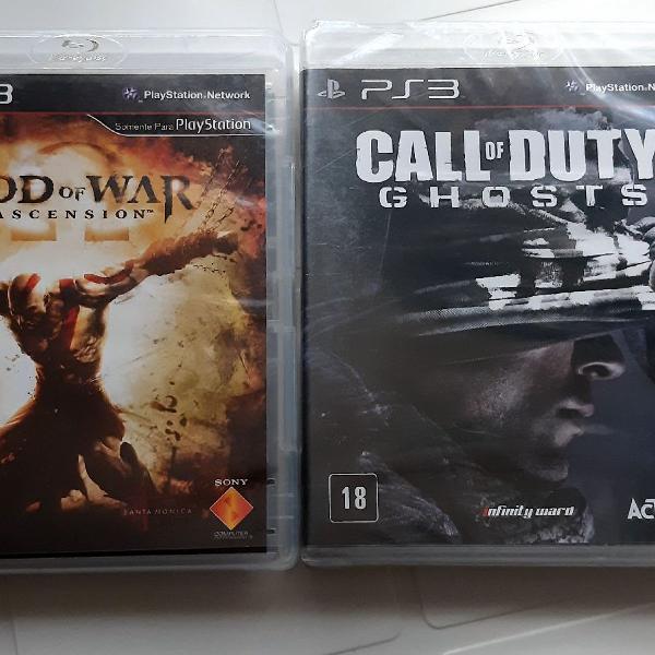 God of War e Call of Duty
