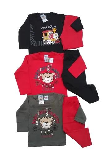 Kit 04 Moletons Bebês Meninos Inverno Infantil Crianças