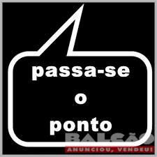 PASSA- SE PONTO DE LANCHONETE BEM MONTADA BAIRRO SANTO