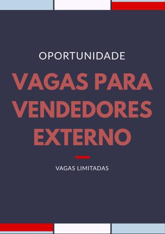 Vagas para vendedores externo