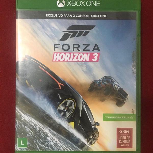 forza horizon 3 xbox one