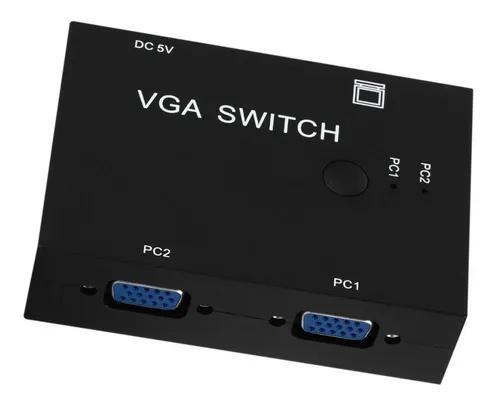 2 Portas Vga Video Switch Box Seletor 2