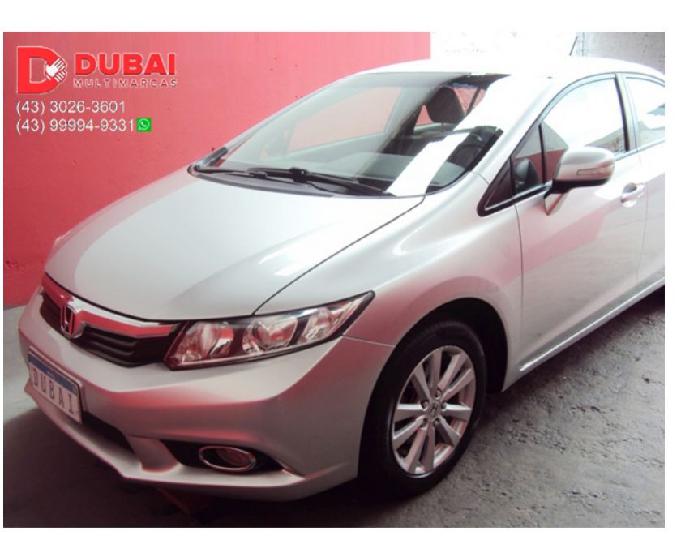 2014 | Honda Civic LXR 2.0 Flex (Aut.) (Couro) - PaddleShift