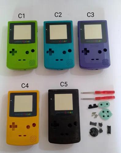 Carcaça Game Boy Color Com Chaves X E Y Borrachas