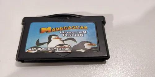 Cartucho Jogo Madagascar Game Boy Advanced Russo