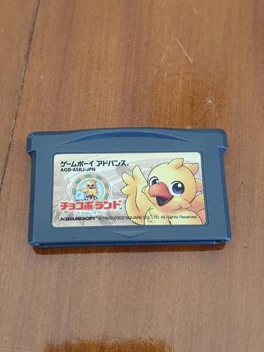 Chocobo Land - A Game Of Dice Game Boy Advance Gba