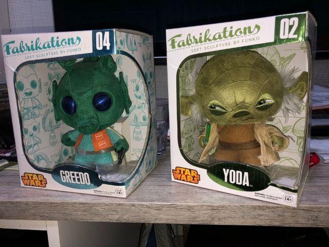 Combo Star Wars Yoda & Greedo Pelúcia - Funko