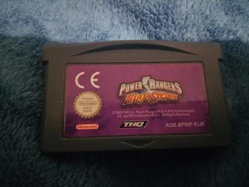 Fita Power Rangers Ninja Storm Para Game Boy Advance - Gba