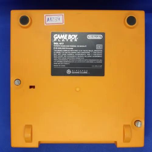 Game Boy Player Laranja Original P/ Nintendo Gamecube A1239