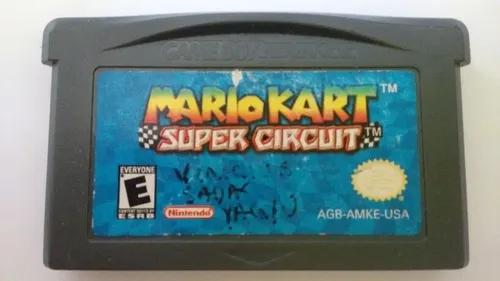 Jogo Game Boy Advance Mario Kart Circuit Original Americano