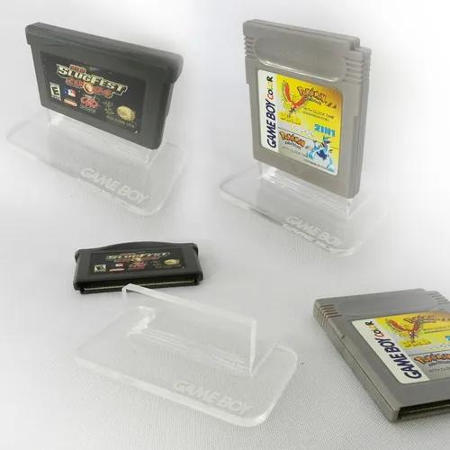 Kit 10 Unidades De Suportes Para Jogos De Game Boy Nintendo