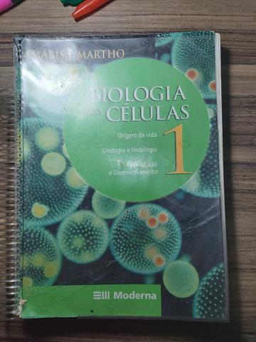 LIVRO BIOLOGIA AMABIS E MARTHO VOL. 1