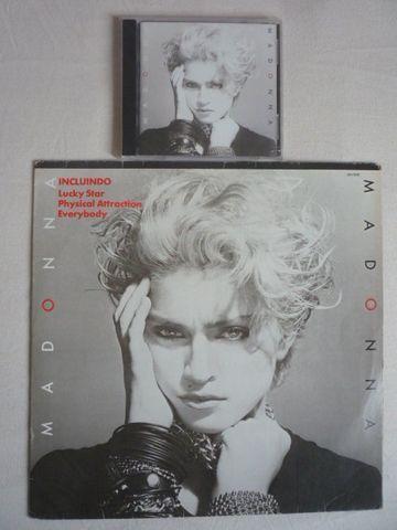 LP Madonna (Primeiro Álbum - 1983) e CD - Importados