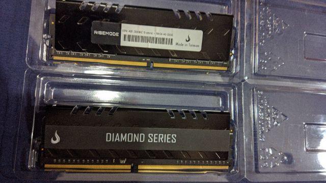 Memória Rise Mode Diamond 8GB(2x4GB) 3000MHz, DDR4
