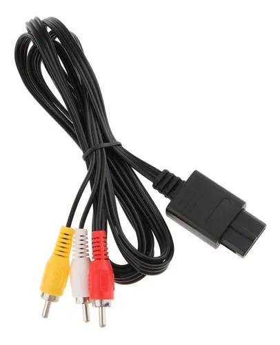 Para Snes Nintendo 64 N64 Gamecube Rca Adaptador Cabo Compos