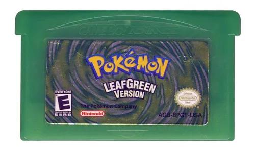 Pokémon Leaf Green Version Original Game Boy Advance Sp