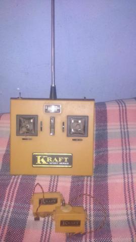 Radio controle kraft para colecionador