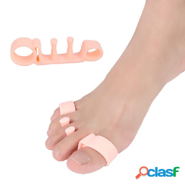 1 Par Toe Separator Correção Five-Hole Toe Pad Hammer