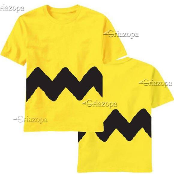 1 camiseta Charlie Brown Infantil ou body