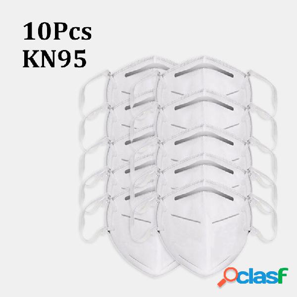10 Unidades / pacote 0f KN95 Masks Passed The GB-2626-KN95