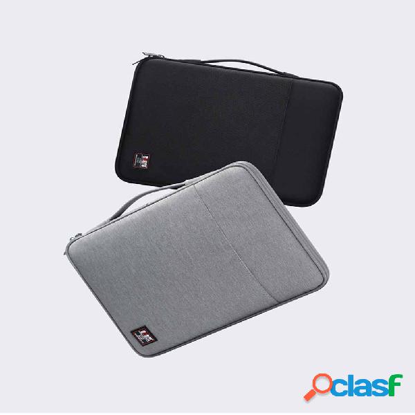 13 polegada de armazenamento do laptop Bolsa livro de