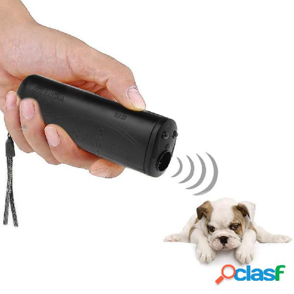 3 Em 1 Anti Barking Stop Bark Ultrasonic Pet Cachorro
