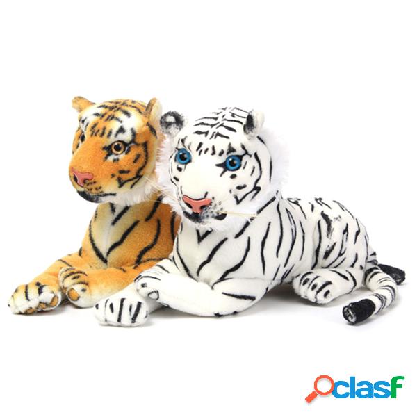 30cm Amarelo Branco Plush Tiger Shaped Cute Pillow Home Sofa