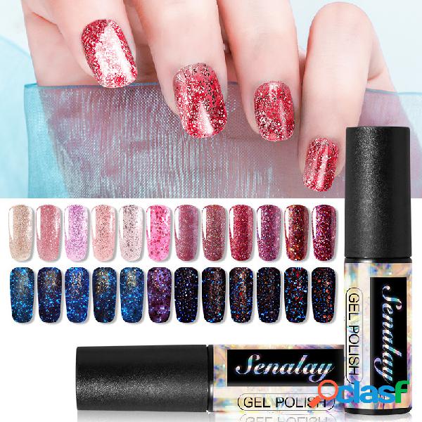 5ML Luminous Rose Unhas Polonês Cola Diamante Luminous Rose
