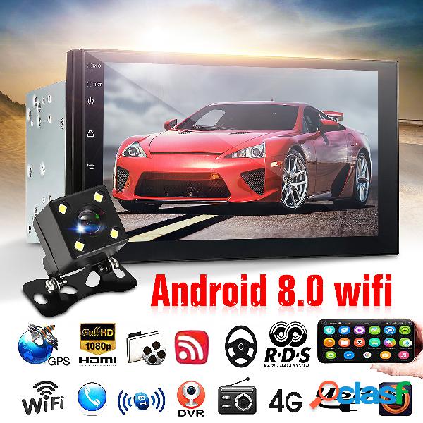 7 polegadas carro MP5 Player para Android 8.0 2.5D tela GPS