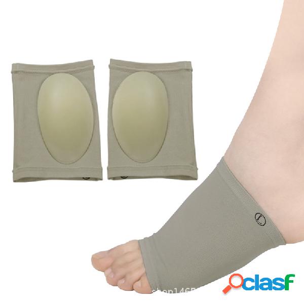 Arco do pé corrector curativo elástico arco de silicone