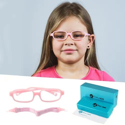 Armação Óculos Flexível Infantil Tipo Miraflex 3 A 7anos