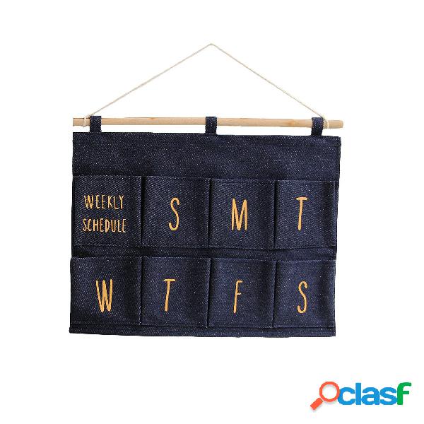 Armazenamento de Parede Pendurado Bolsa Bolsas Organizador