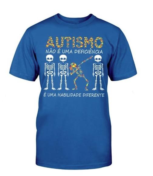 Autismo não é uma deficiência/ camiseta