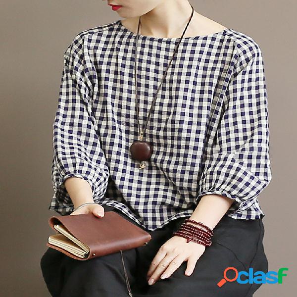 Blusas de mangas compridas oversized de mangas compridas