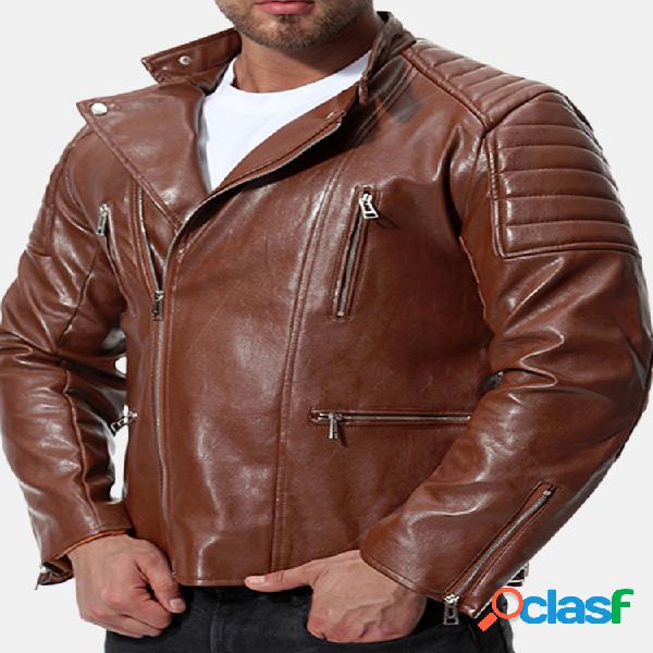 Bolsos com zíper elegantes para motociclistas e bolsos de