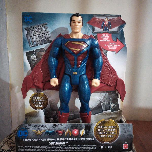 Boneco Superman Liga da Justiça original, colecionador