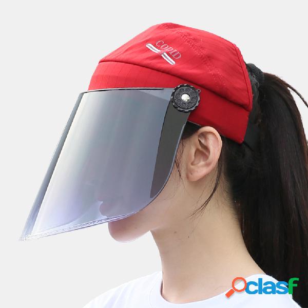 COLLROWN Sun Chapéu Viseira Anti-UV Anti-fog