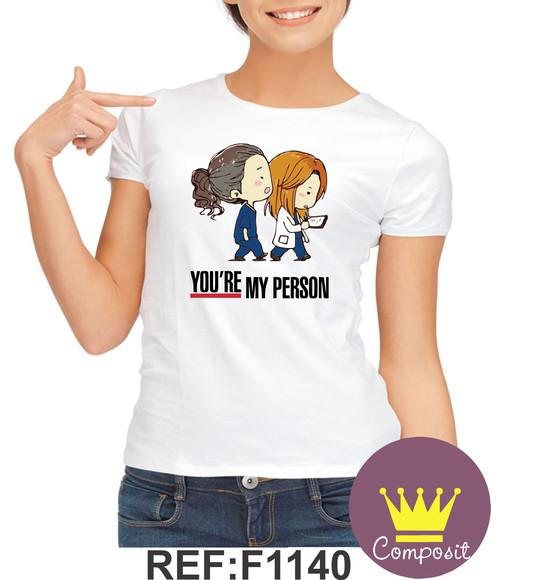 Camiseta Babylook Grey's Anatomy 01