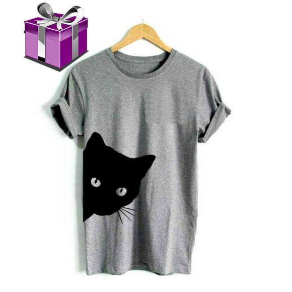 Camiseta Blogueira Gato