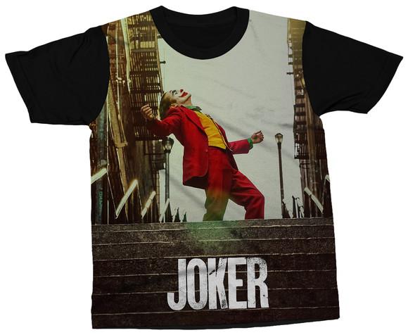 Camiseta Coringa Filme Camisa Joker Personagem Blusa Vilão