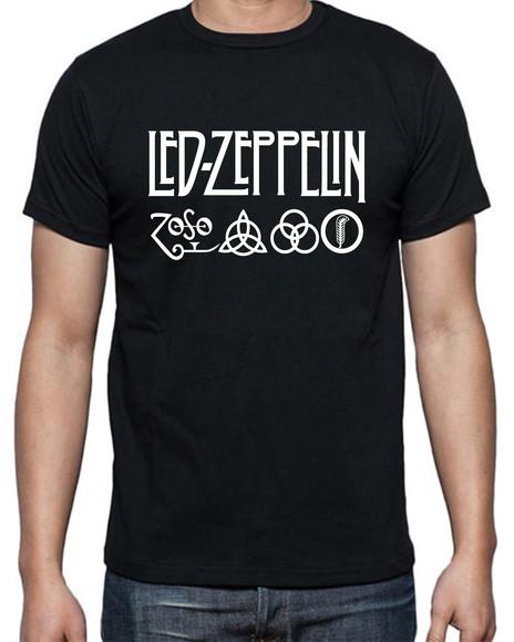 Camiseta Led Zeppelin (ROCK) SÍMBOLO CLÁSSICO PROMOÇÃO