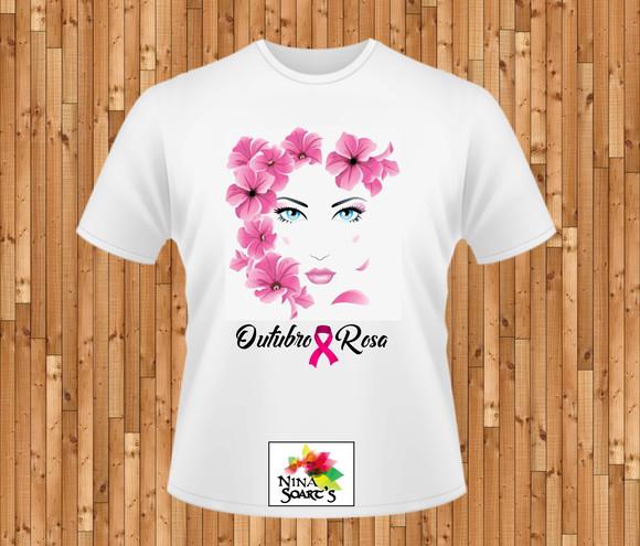 Camiseta Outubro Rosa