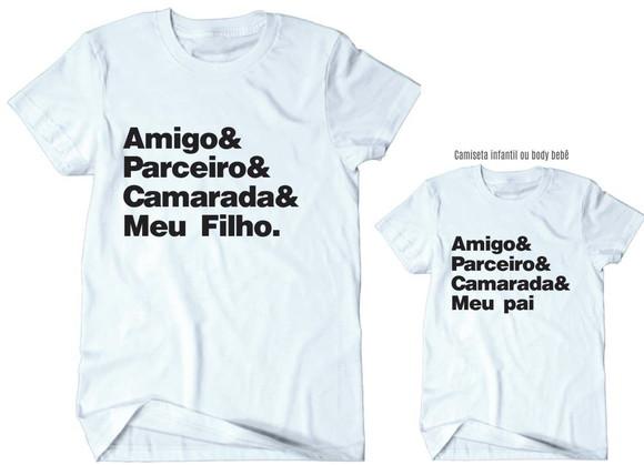 Camiseta Pai e Filho